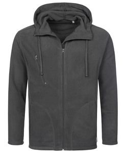Stedman STE5080 - Fleece jas met capuchon voor mannen Activ  Grey Steel