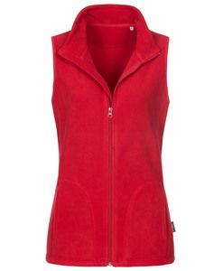 Stedman STE5110 - Fleece vest voor vrouwen Active Scarlet Red