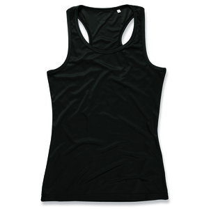 Stedman STE8110 - Shirt zonder mouwen voor vrouwen Interlock Active-Dry  Black Opal
