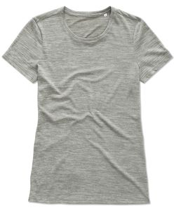 Stedman STE8120 - T-shirt met ronde hals voor vrouwen Active-Dry Grey Heather