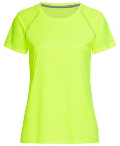 Stedman STE8130 - T-shirt met ronde hals voor vrouwen Cyber Yellow