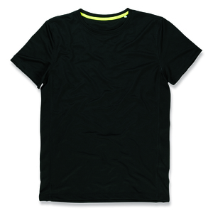 Stedman STE8400 - T-shirt met ronde hals voor mannen Active-Dry Black Opal