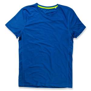 Stedman STE8400 - T-shirt met ronde hals voor mannen Active-Dry King Blue