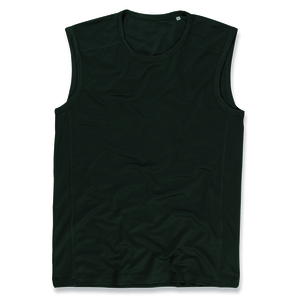Stedman STE8440 - Shirt zonder mouwen voor mannen Active-Dry Black Opal