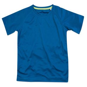 Stedman STE8570 - T-shirt met ronde hals voor kinderen Active-Dry King Blue