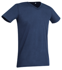 Stedman STE9010 - V-hals T-shirt voor mannen Ben  Slate Grey