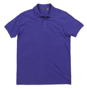 Stedman STE9060 - Poloshirt met korte mouwen voor mannen Harper  Deep Lilac