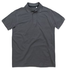 Stedman STE9060 - Poloshirt met korte mouwen voor mannen Harper  Slate Grey