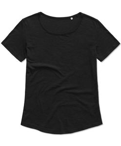 Stedman STE9320 - T-shirt met ronde hals voor vrouwen Organic slub  Black Opal