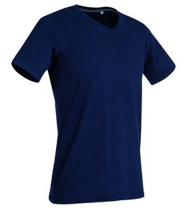 Stedman STE9610 - V-hals T-shirt voor mannen Clive Marina Blue