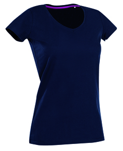 Stedman STE9710 - V-hals T-shirt voor vrouwen Claire  Marina Blue