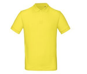 B&C BC400 - Inspire polo-shirt heren Solar Yellow