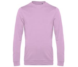 B&C BCU01W - Sweatshirt met ronde hals Candy Pink