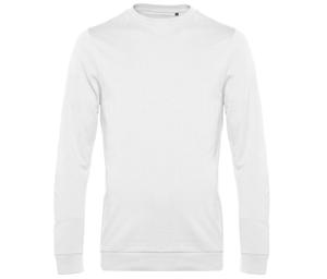 B&C BCU01W - Sweatshirt met ronde hals White