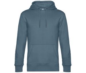 B&C BCU02K - Hoodie King Nordic Blue