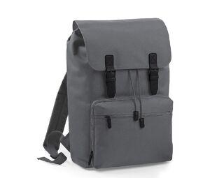 Bag Base BG613 - Vintage laptop rugzak Graphite Grey / Black