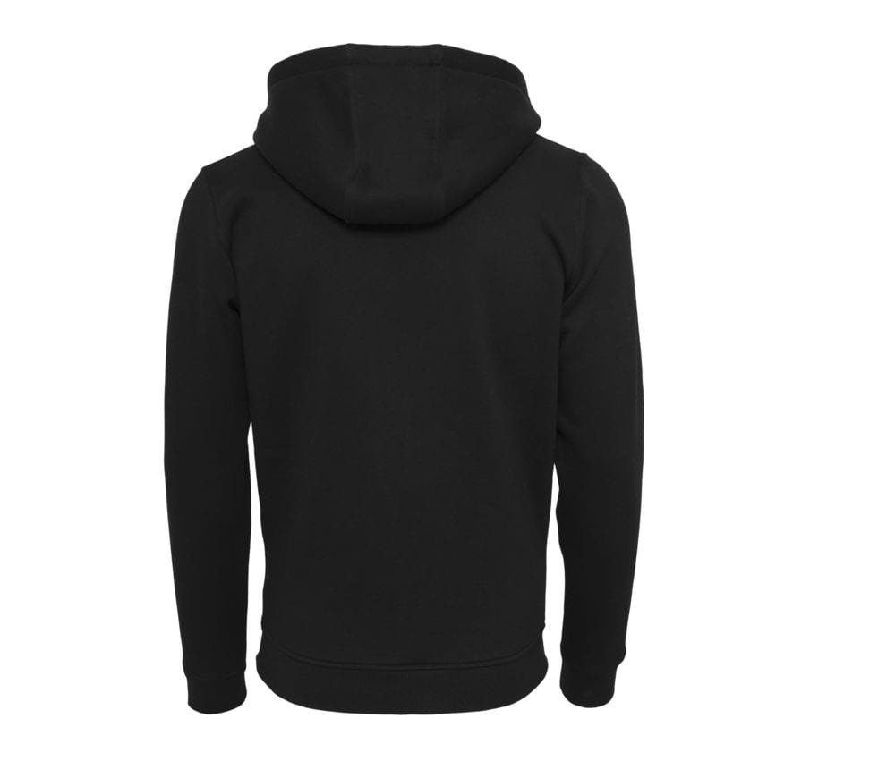 Build Your Brand BY012 - Zware hoodie met rits
