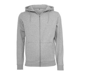 Build Your Brand BY012 - Zware hoodie met rits