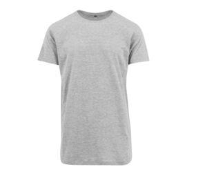 Build Your Brand BY028 - Lang shirt Heather Grey