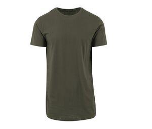 Build Your Brand BY028 - Lang shirt Olive Green