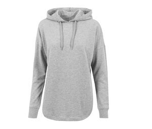 Build Your Brand BY037 - Oversized damessweater Grey