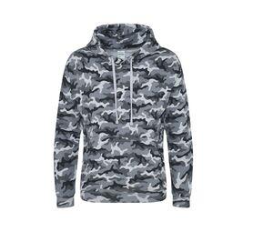 AWDIS JH014 - Camouflage sweater met capuchon Grey Camo