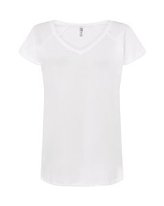 JHK JK411 - Urban style dames T-shirt White