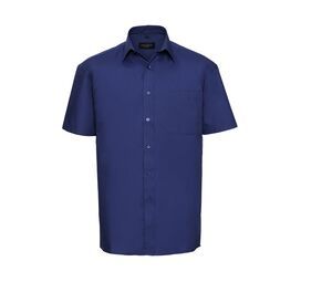 Russell Collection JZ937 - Katoenen Poplin Overhemd