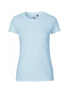 Neutral O81001 - T-shirt getailleerd dames Light Blue