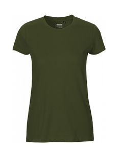 Neutral O81001 - T-shirt getailleerd dames Military