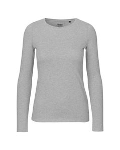 Neutral O81050 - T-shirt lange mouwen dames Sport Grey