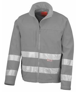 Result RS117 - Safe-Guard Hi-Vis Softshell jack Grey