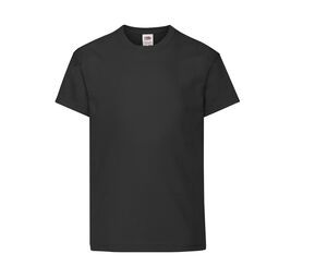 Fruit of the Loom SC1019 - Children's T-Shirt Black