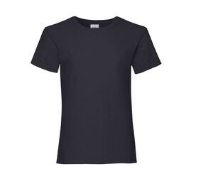 Fruit of the Loom SC229 - Meisjes valueweight t-shirt Deep Navy