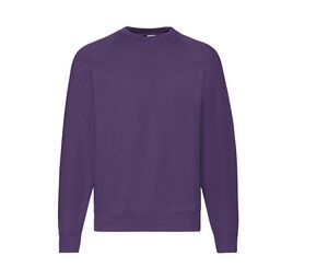 Fruit of the Loom SC260 - Raglan Sweatshirt (62-216-0) Purple