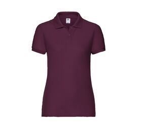 Fruit of the Loom SC281 - Ladyfit 65/35 Polo (63-212-0) Burgundy