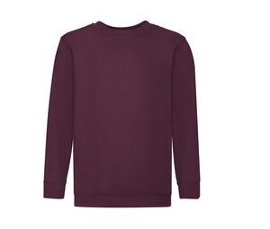 Fruit of the Loom SC351 - Set-In Sweater Burgundy