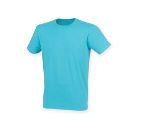 Skinnifit SF121 - The Feel Good Heren T-Shirt Surf Blue