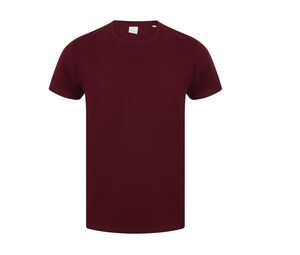 Skinnifit SF121 - The Feel Good Heren T-Shirt Burgundy