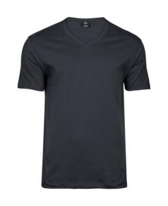 Tee Jays TJ8006 - Fashion v-neck sof tee Men Dark Grey