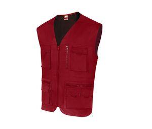 VELILLA V15901 - GILET MULTI-POCKET Red