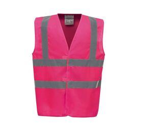 Yoko YK100 - High visibility 2 b&b vest kinderen (HVW100CH) Pink