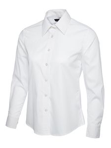 Uneek Clothing UC711C - Ladies Poplin Full Sleeve Shirt
