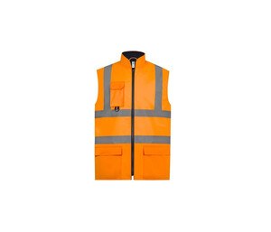 Yoko YK005 - Reflecterend hoogkwalitatief opentrekbaar vest voor spoorwegwerkers (HVW118) Hi Vis Orange