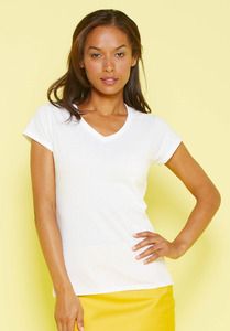 Gildan GD078 - Softstyle ™ dames v-hals t-shirt